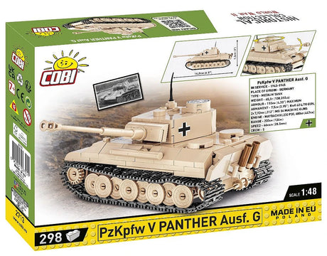 Cobi 1/48 Scale Panther Ausf G Brick Model Kit [variant_option4]