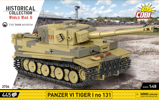 PRE-ORDER Cobi 1/48 Scale Tiger 131 (Upgraded)