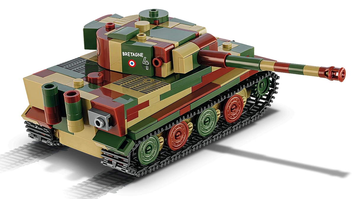 Cobi 1/48 tiger 1 "Musee des Blindes Saumur" Brick Models [variant_option4]