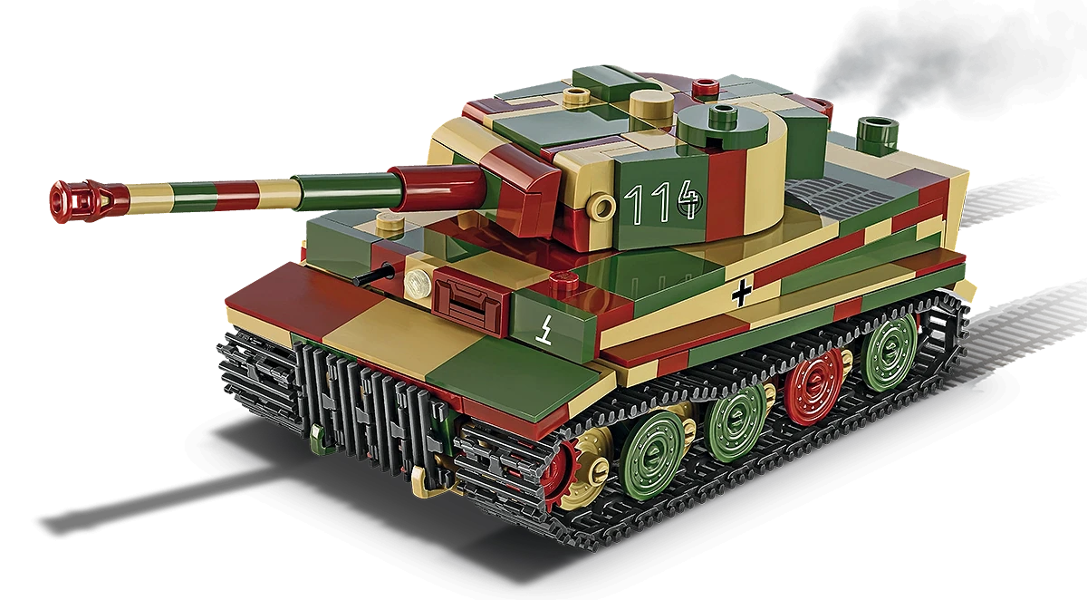 Cobi 1/48 tiger 1 "Musee des Blindes Saumur" Brick Models [variant_option4]