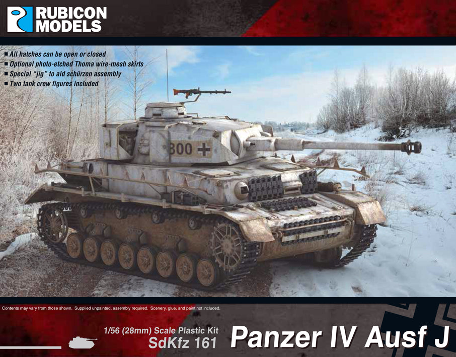 Rubicon Models 1/56 Panzer 4 Ausf J