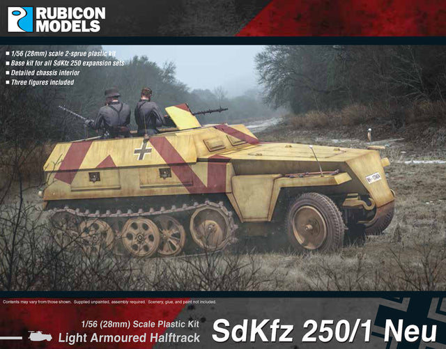 Rubicon 1/56 Sdkfz 250/1 Neu Scale Model [variant_option4]
