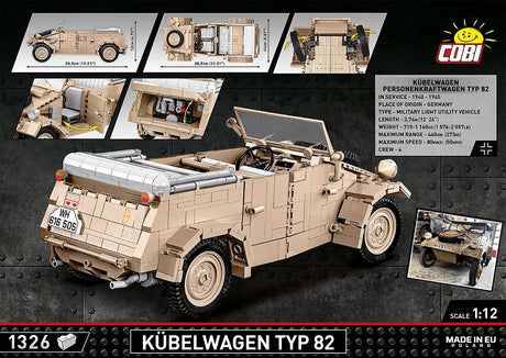 Cobi 1/12 Scale Kübelwagen Type 82