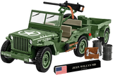 Cobi 1/12 Scale Willys MB & Trailer - Executive Edition Brick Model Kit [variant_option4]