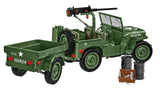 Cobi 1/12 Scale Willys MB & Trailer - Executive Edition Brick Model Kit [variant_option4]