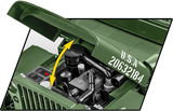Cobi 1/12 Scale Willys MB & Trailer - Executive Edition Brick Model Kit [variant_option4]