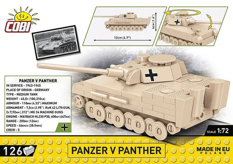 Cobi 1/72 Panther V Panther