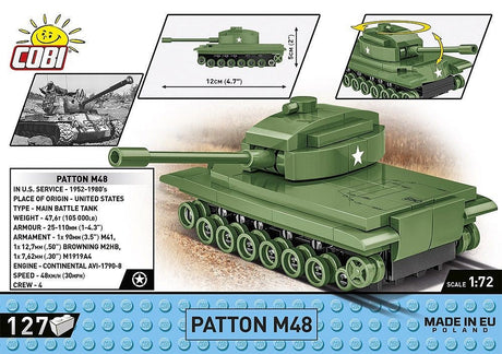 Cobi Patton M48 1/72 Scale