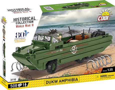Cobi 1/35 Scale DUKW Amphibia Brick Model Kit [variant_option4]
