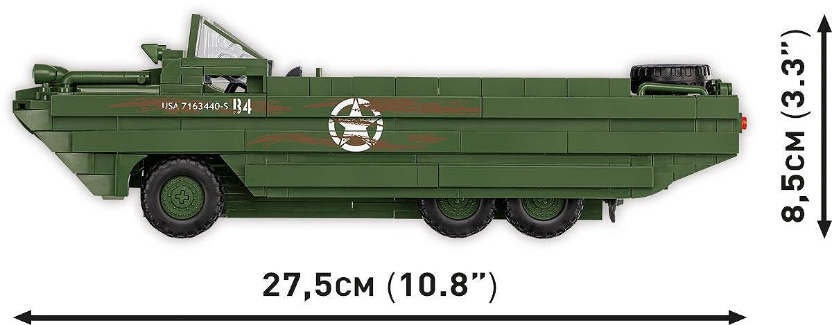 Cobi 1/35 Scale DUKW Amphibia Brick Model Kit [variant_option4]