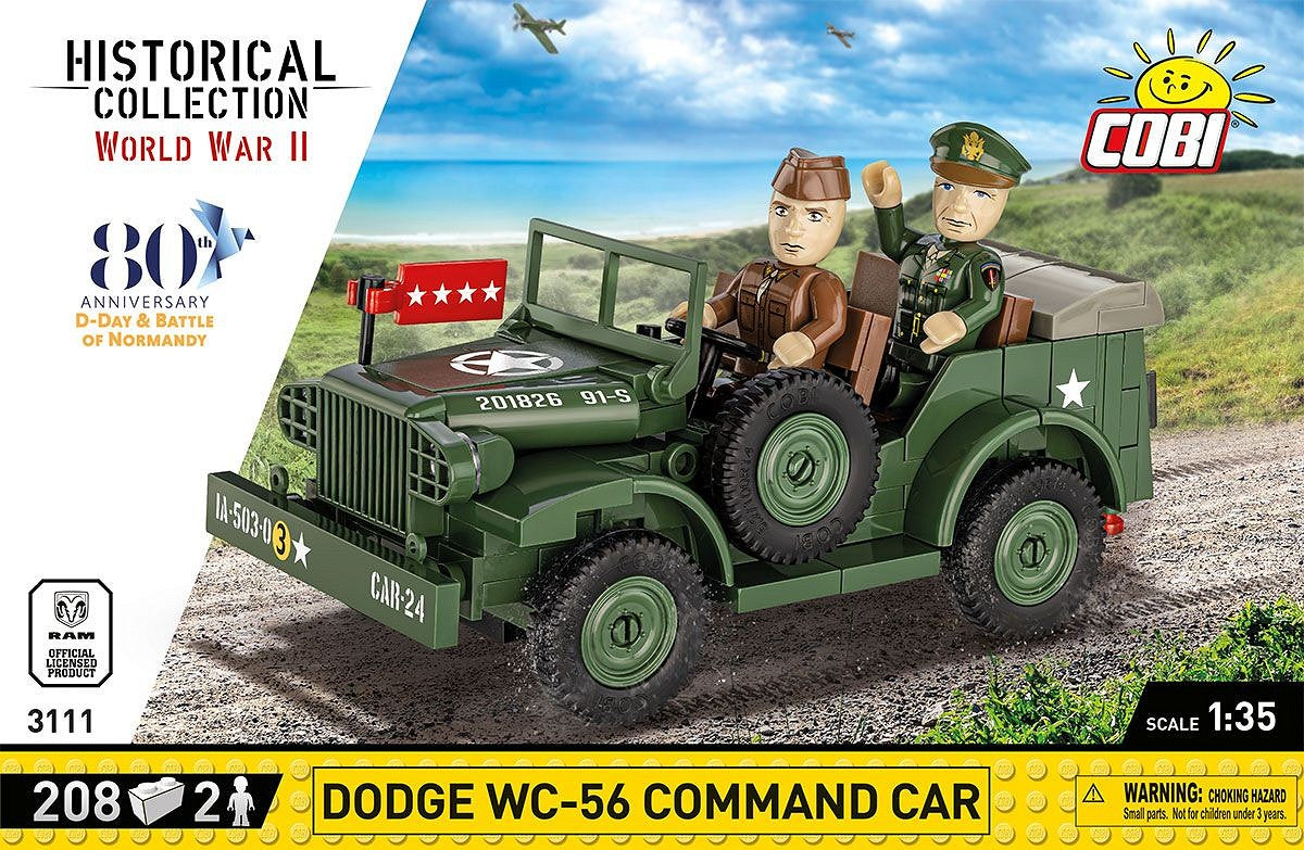 Cobi 1/35 Scale Dodge WC-56 Command Car