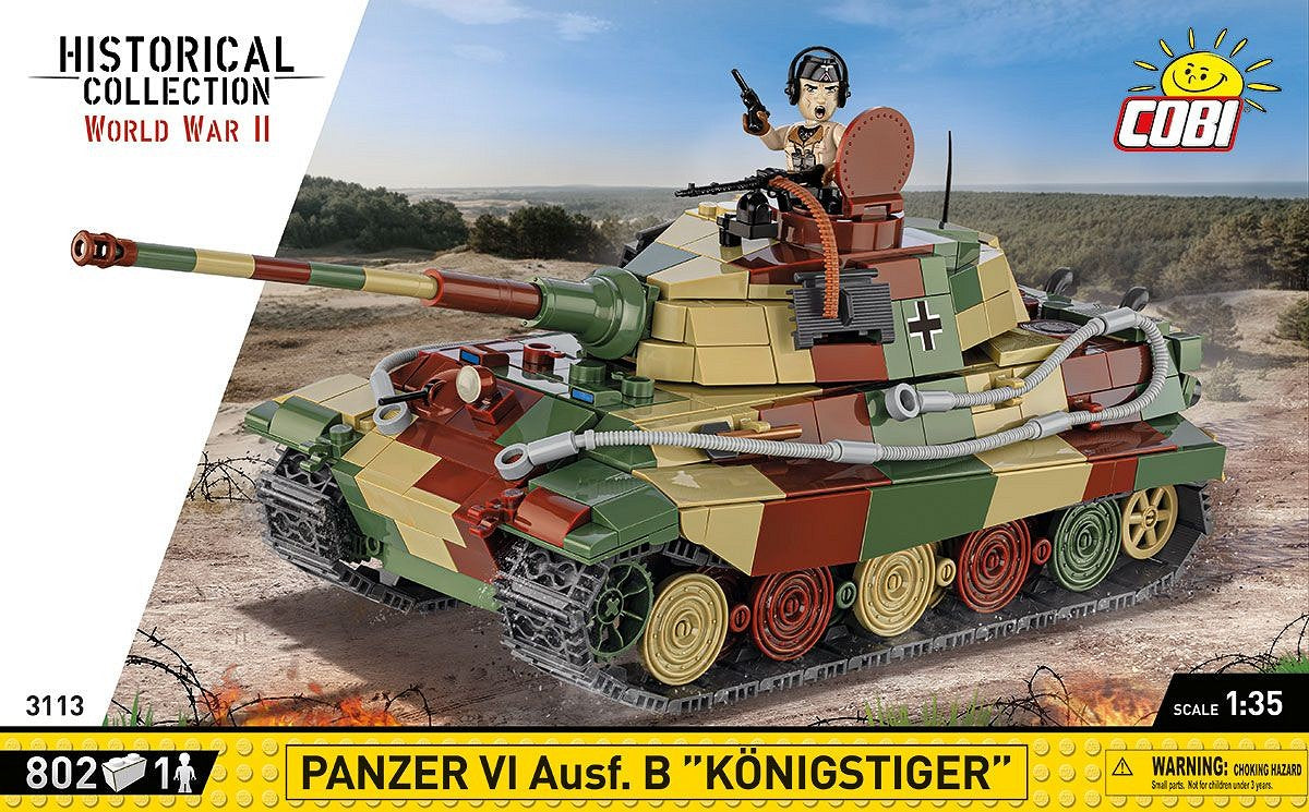 Cobi 1:35 Scale Panzer VI Ausf.B "Konigstiger"