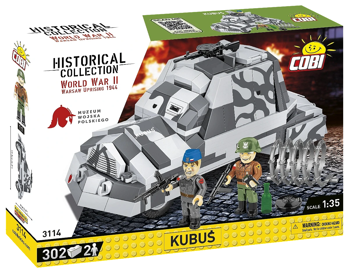 Cobi 1:35 Scale Kubus 300 KL Brick Model Kit [variant_option4]