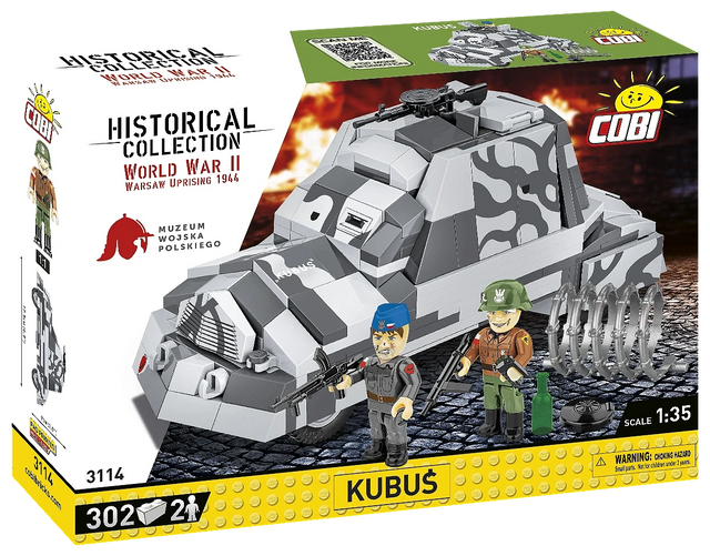 Cobi 1:35 Scale Kubus 300 KL Brick Model Kit [variant_option4]