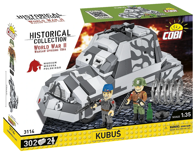 Cobi 1:35 Scale Kubus 300 KL Brick Model Kit Cobi