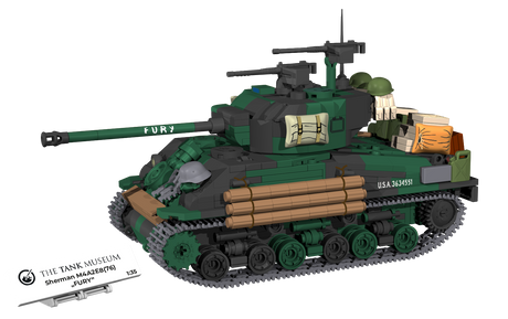 PRE-ORDER: Cobi 1/35 Scale Sherman M4A2E8 (76) W "Fury" Tank Museum Exclusive