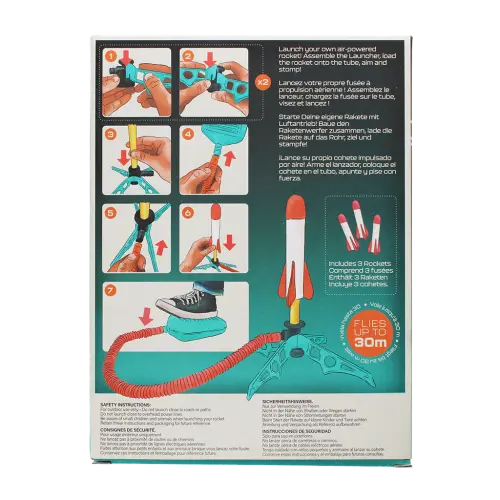 Air-Powered Rocket Set