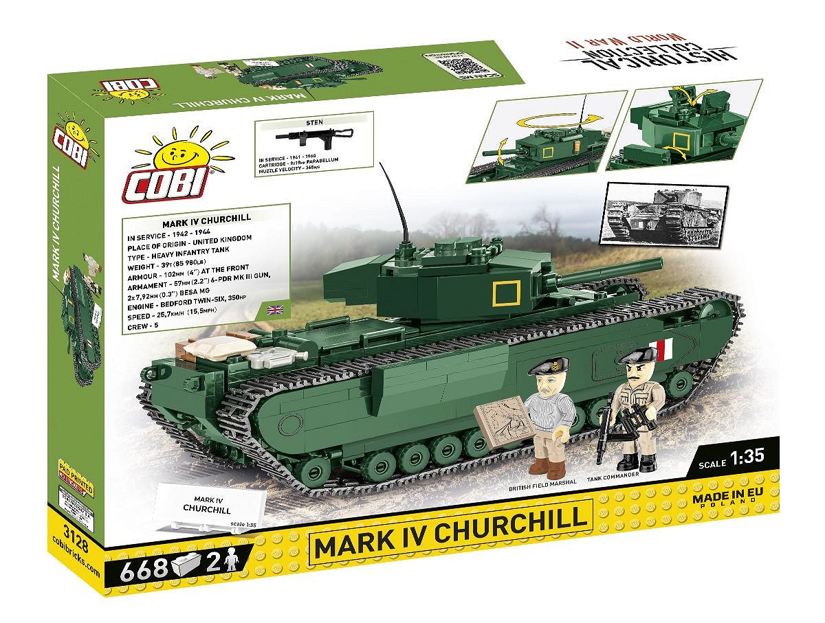 Cobi 1/35 Scale Mark IV Churchill