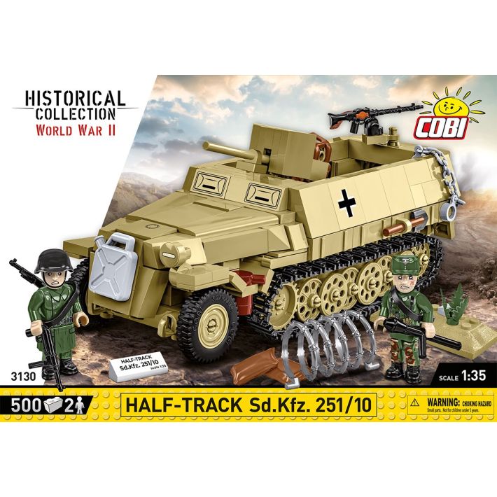 Cobi 1/35 Half-Track Sd.Kfz. 251/10 – The Tank Museum