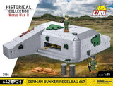 Cobi 1/35 German Bunker Regelbau 667 Brick Model Kit Cobi