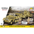 Cobi 1/35 Scale: Sd.Kfz.8 Towing 8.8cm Flak 36 Brick Model Kit Cobi