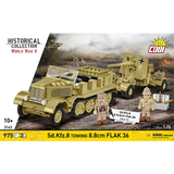 Cobi 1/35 Scale: Sd.Kfz.8 Towing 8.8cm Flak 36 Brick Model Kit Cobi