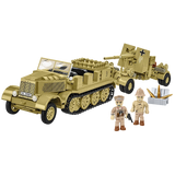 Cobi 1/35 Scale: Sd.Kfz.8 Towing 8.8cm Flak 36 Brick Model Kit Cobi