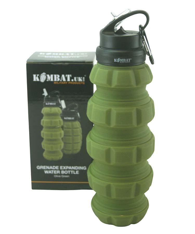 Grenade Expanding Water Bottle