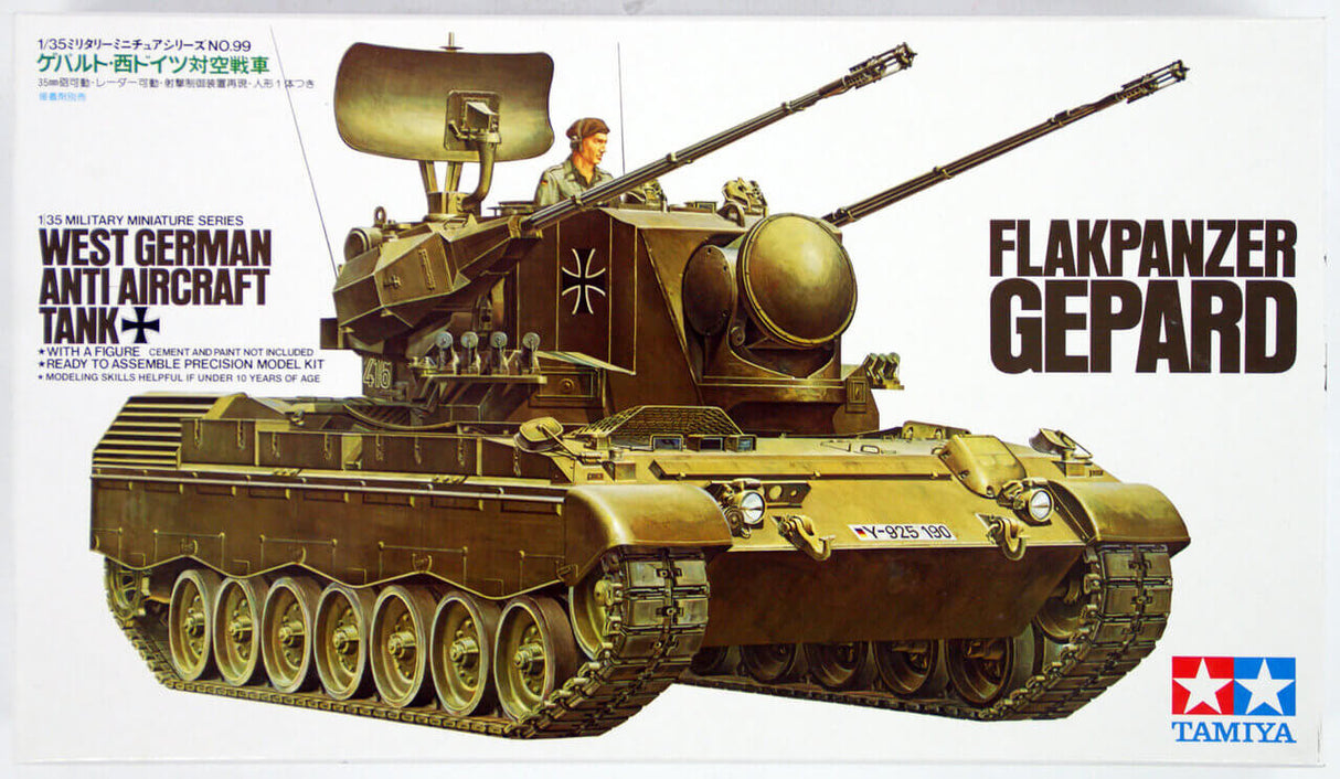 Tamiya 1/35 West German Flakpanzer Gepard
