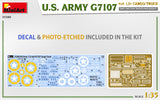 MiniArt 1/35 US army G7107 4x4 1.5t Cargo Truck. Scale Model [variant_option4]
