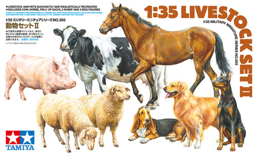 Tamiya 1/35 Scale Livestock Set 2