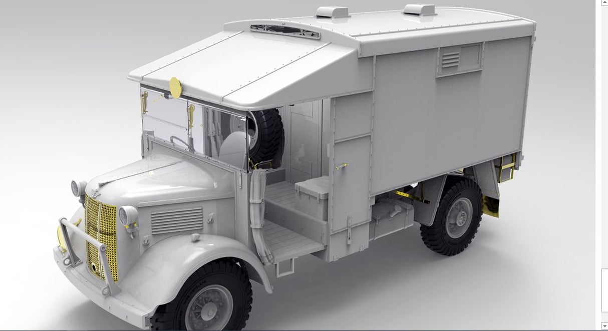Gecko 1/35 WW2 BRITISH K2/Y AMBULANCE (Limited Edition Special Boxing). Scale Model [variant_option4]
