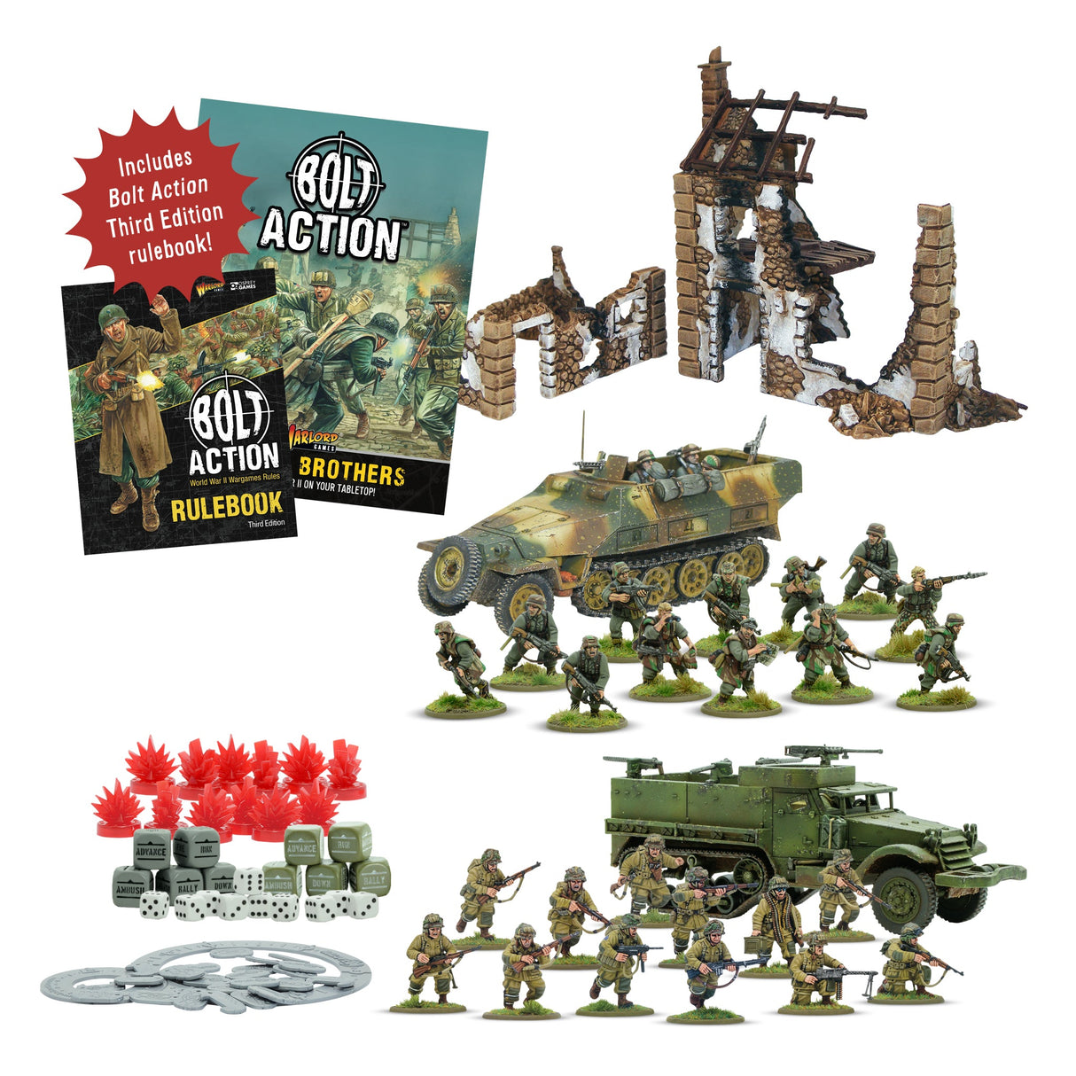Warlord Games Bolt Action - Band of Brothers Starter Set (2025) CHECK Kits warlord games Ltd