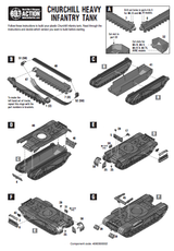 Warlord Games Bolt Action 1/56 Scale - British Churchill Infantry Tank Scale Model warlord games Ltd