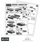 Warlord Games Bolt Action 1/56 Scale - British Sherman V Scale Model warlord games Ltd