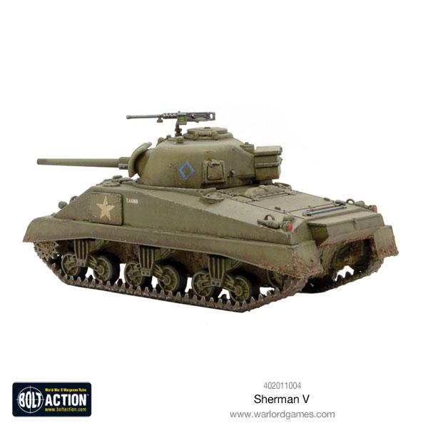 Warlord Games Bolt Action 1/56 Scale - British Sherman V Scale Model warlord games Ltd