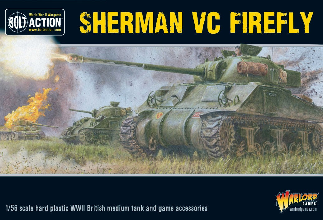 Warlord Games Bolt Action 1/56 Scale British Sherman VC Firefly
