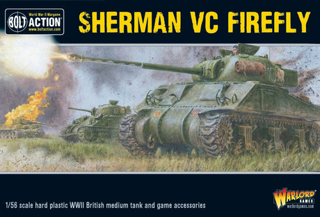 Warlord Games Bolt Action 1/56 Scale British Sherman VC Firefly Pre-Built Model warlord games Ltd