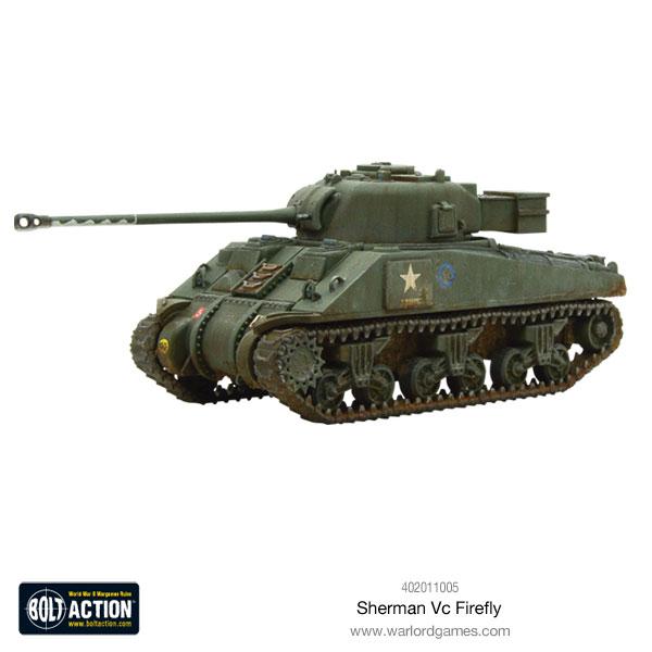 Warlord Games Bolt Action 1/56 Scale British Sherman VC Firefly