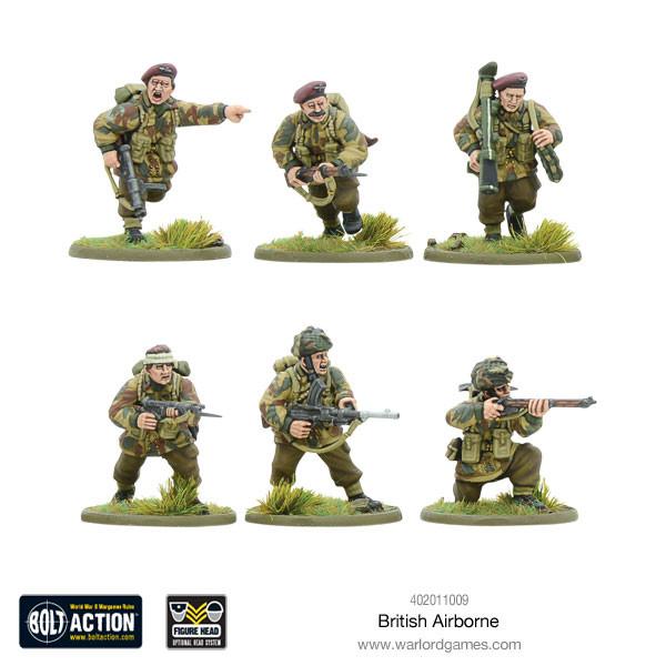 Warlord Games Bolt Action 1/56 Scale - British Airborne Scale Model warlord games Ltd