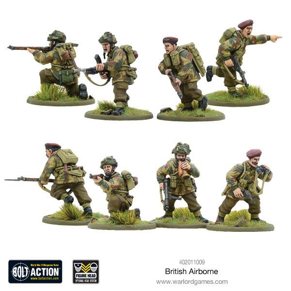 Warlord Games Bolt Action 1/56 Scale - British Airborne Scale Model warlord games Ltd