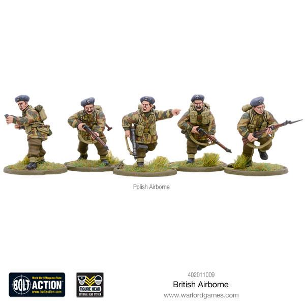 Warlord Games Bolt Action 1/56 Scale - British Airborne Scale Model warlord games Ltd