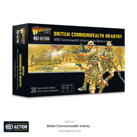 Warlord Games Bolt Action - British Commonwealth Infantry CHECK Kits warlord games Ltd