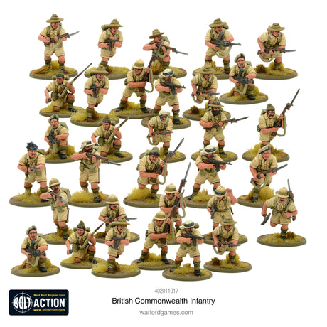 Warlord Games Bolt Action - British Commonwealth Infantry CHECK Kits warlord games Ltd