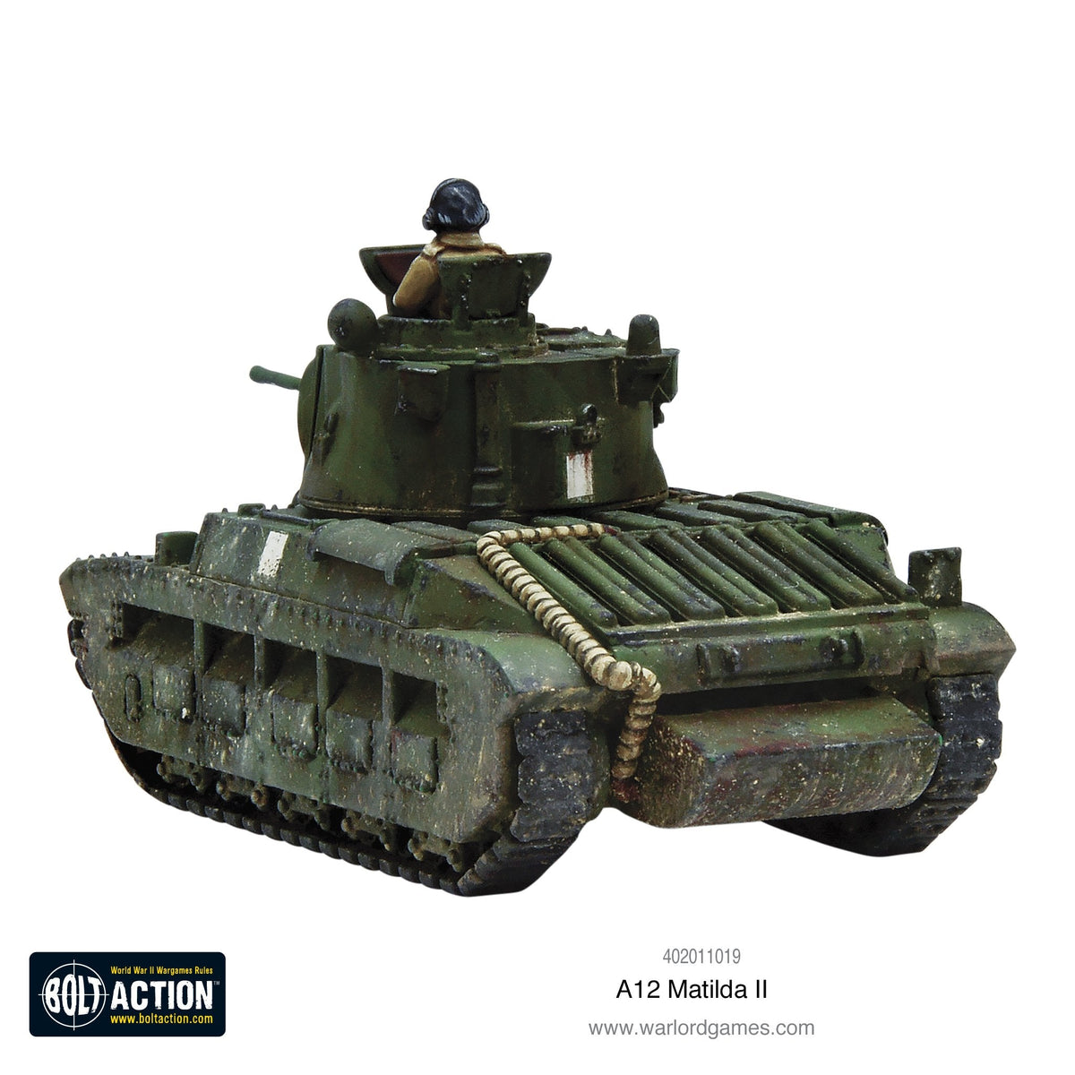 Warlord Games Bolt Action 1/56 Scale - A12 Matilda II Infantry Tank (CHECK - needs weight) Scale Model warlord games Ltd
