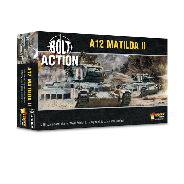 Warlord Games Bolt Action 1/56 Scale - A12 Matilda II Infantry Tank (CHECK - needs weight) Scale Model warlord games Ltd