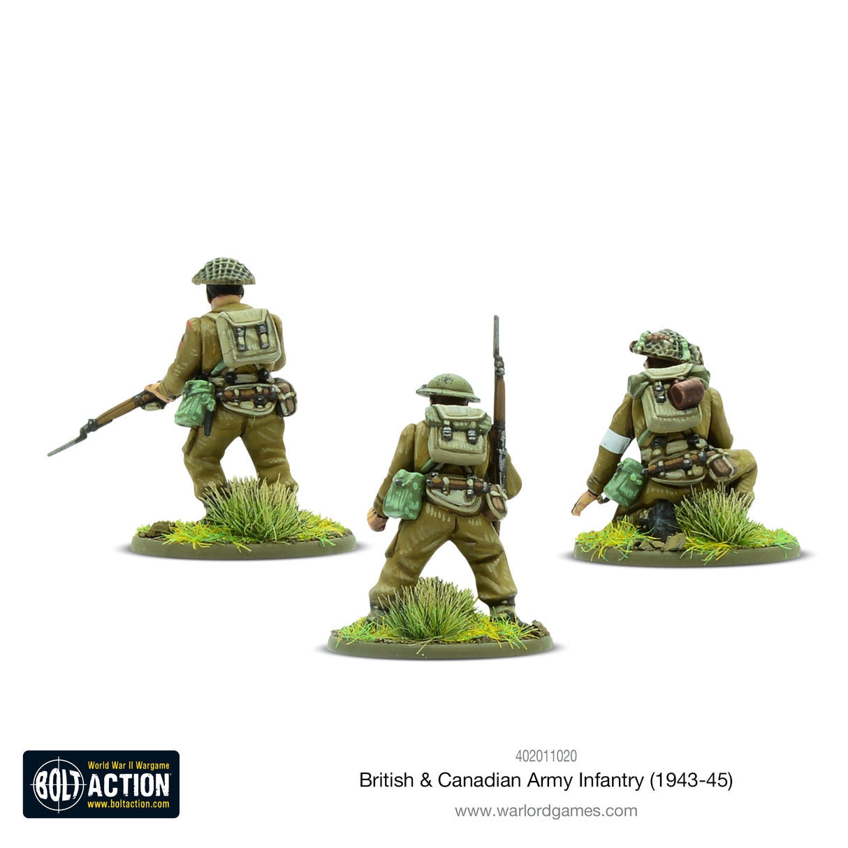 Warlord Games Bolt Action - British & Canadian Army Infantry (1943-45) CHECK Kits warlord games Ltd