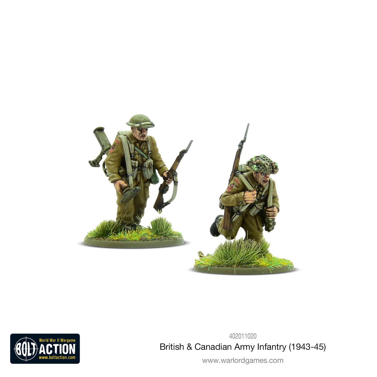 Warlord Games Bolt Action - British & Canadian Army Infantry (1943-45) CHECK Kits warlord games Ltd
