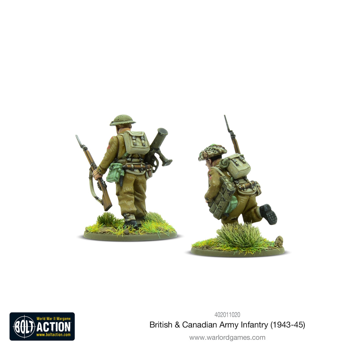 Warlord Games Bolt Action - British & Canadian Army Infantry (1943-45) CHECK Kits warlord games Ltd