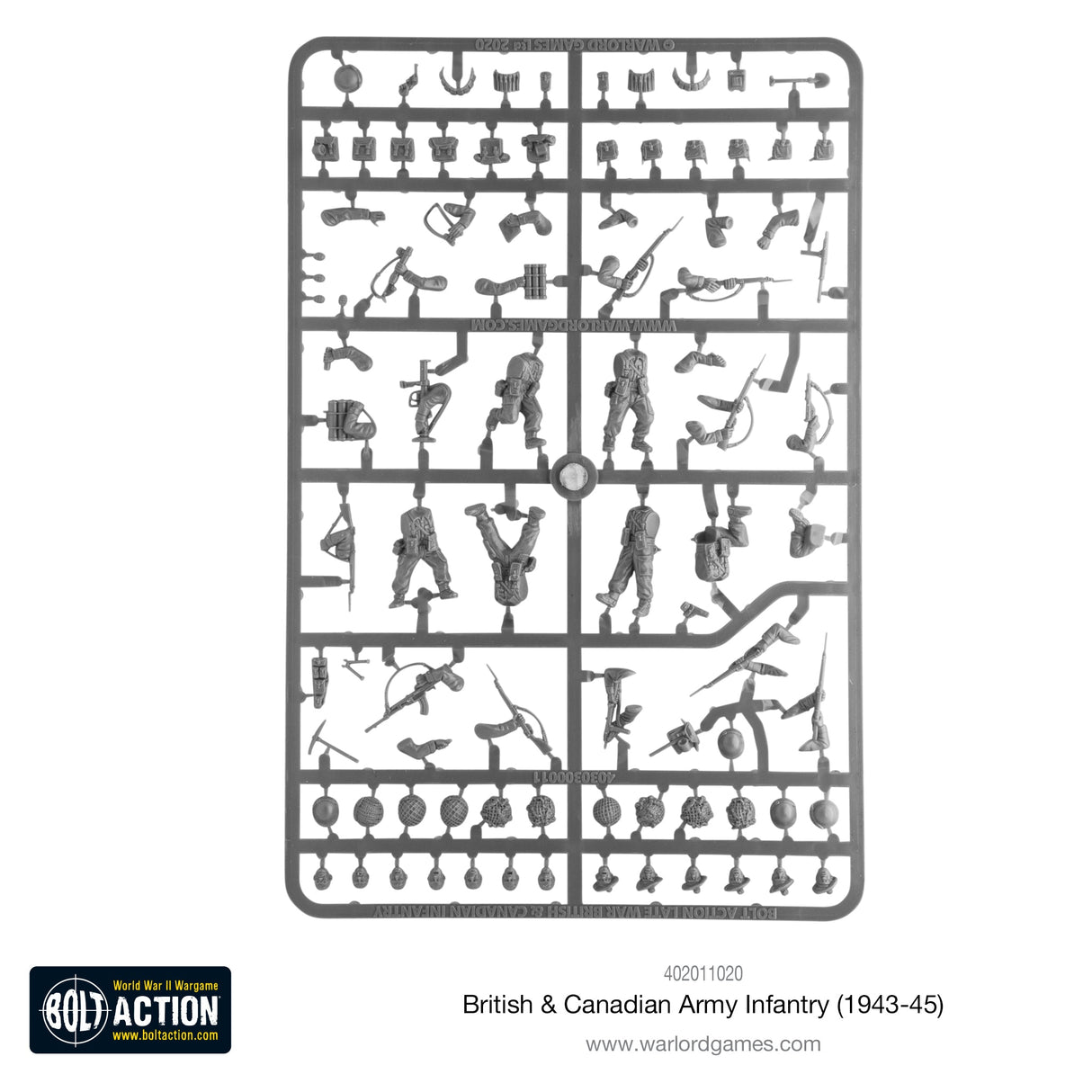 Warlord Games Bolt Action - British & Canadian Army Infantry (1943-45) CHECK Kits warlord games Ltd